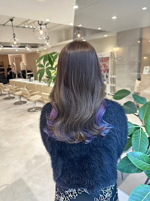 上品なインナーカラー/担当仙波