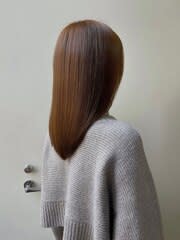 ナチュラルブラウンカラー