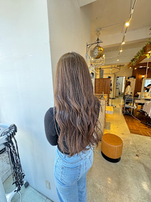 ブリーチなしナチュラルグレージュ