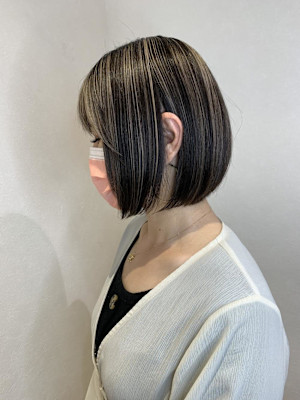 姫カットカールセミディシアーカラー