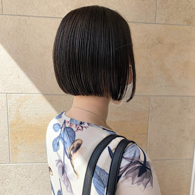 姫カットカールセミディシアーカラー