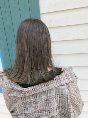 ブルーアッシュ　ボブ