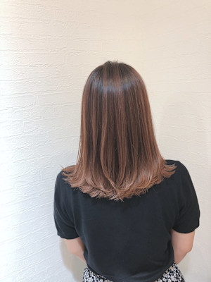 髪質改善トリートメント　カラー