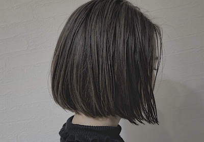 切りっぱなしボブ