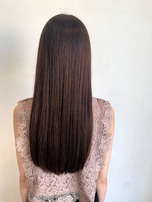 髪質改善トリートメント　カラー