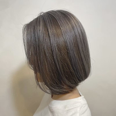 グレージュボブ
