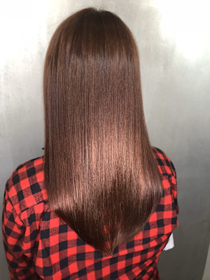 髪質改善トリートメント　カラー