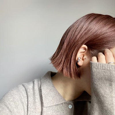 カラー ピンクブラウン