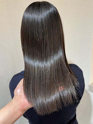 髪質改善トリートメント　カラー