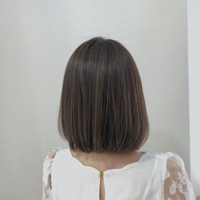 グレージュボブ