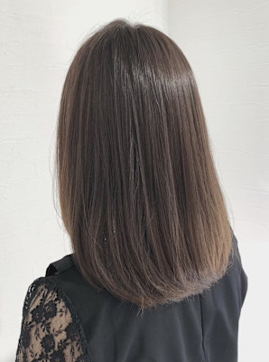 髪質改善トリートメント　カラー