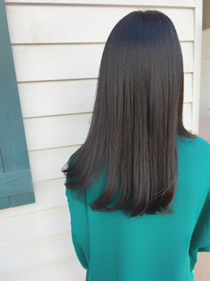 髪質改善トリートメント　カラー