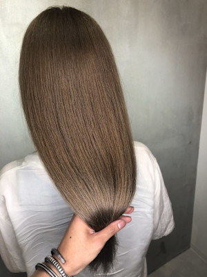 髪質改善トリートメント　カラー