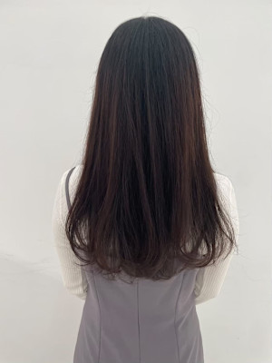 髪質改善　ストレートスタイル