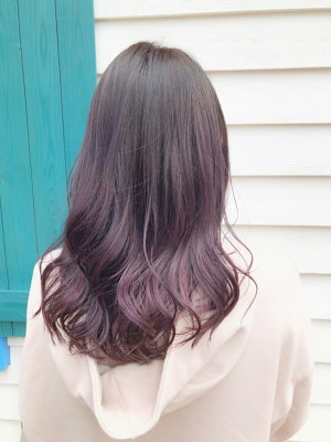 裾カラー　バイオレット