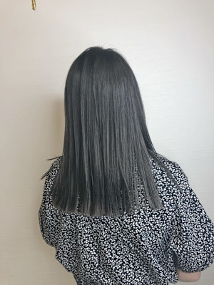 透明感　グレージュスタイル