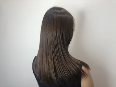 髪質改善トリートメント　カラー