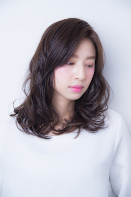 抜け感　ラフミディ