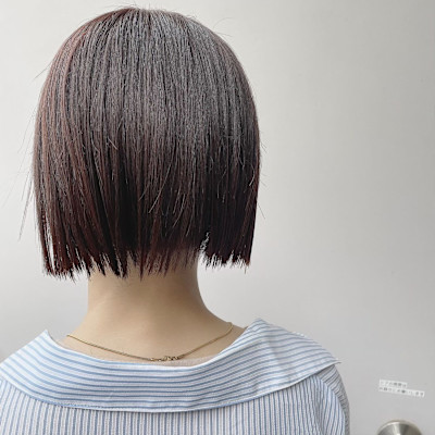 切りっぱなしボブ