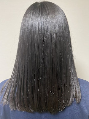 グレーアッシュ　髪質改善/30代40代50代