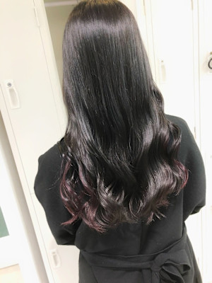 グレージュ　ハイライト