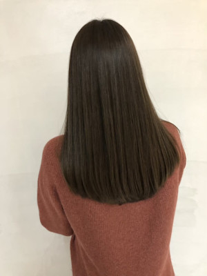 髪質改善トリートメント　カラー