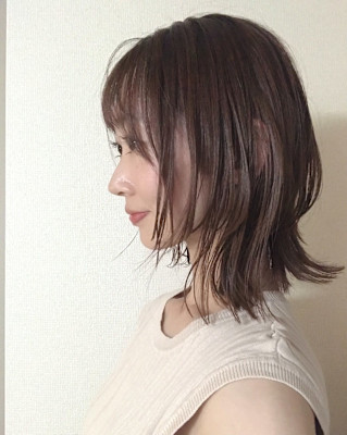 ミディアムスタイル　ウルフ