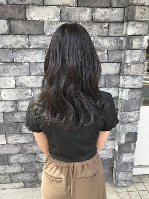 ミディアム　スタイル　巻髪