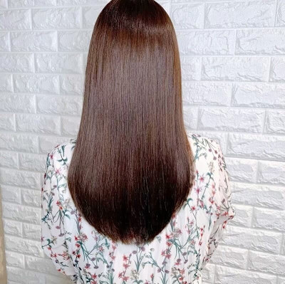 髪質改善トリートメント　カラー