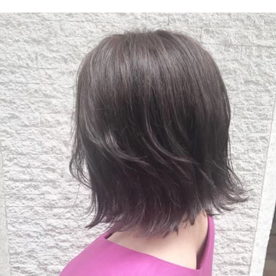 切りっぱなしボブ