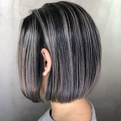 グレージュボブ