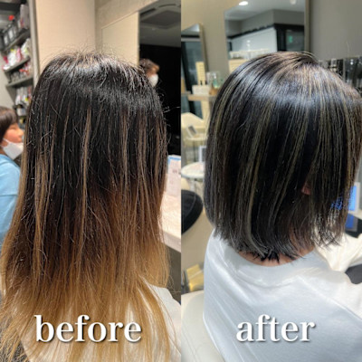 白髪ぼかし/白髪にお悩みの方に/30代40代50代