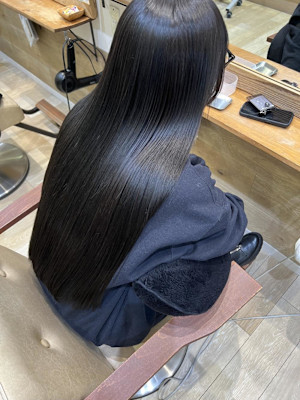 姫カットカールセミディシアーカラー