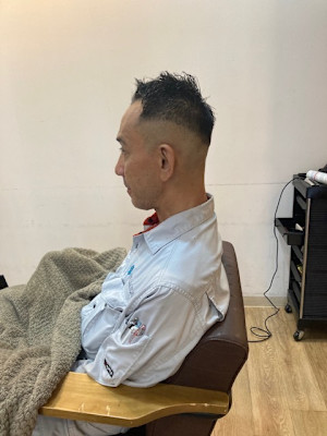 お客様髪質改善データ1319(フェードカット)