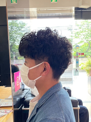 ダークアッシュ/アッシュブラック/カルマパーマ