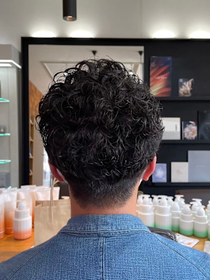 ダークアッシュ/アッシュブラック/カルマパーマ