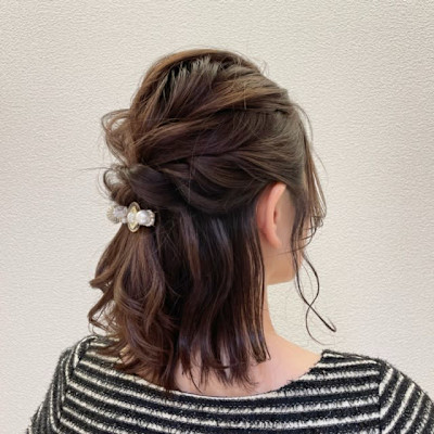 ミディアムhalfup arrange