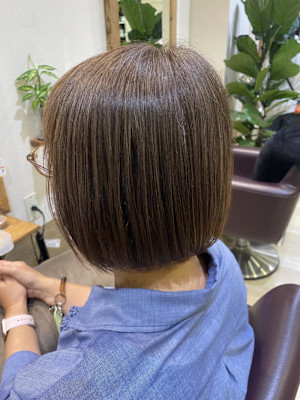 姫カットカールセミディシアーカラー