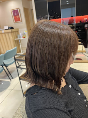 ［なつな］アッシュベージュ/透明感カラー