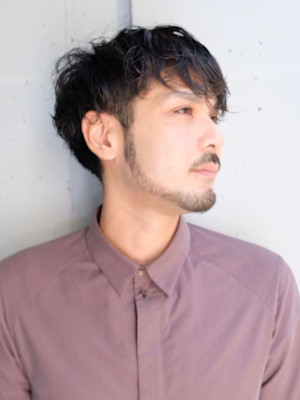 マッシュベリーショート/カルマパーマ