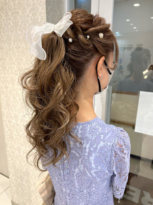 ［chii］ポニーテールアレンジ