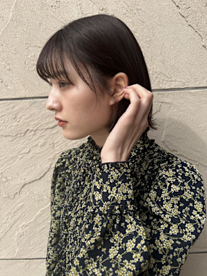 姫カットカールセミディシアーカラー