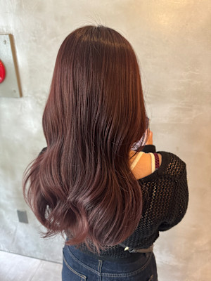 カシスレッド レッドカラー 韓国ガーリー フレンチガーリー