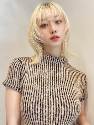 顔まわりレイヤーミディ