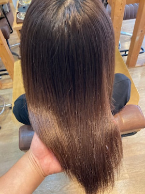 お客様髪質改善データ1324(酸性縮毛矯正)