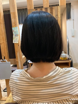 お客様髪質改善データ1326(梅雨前縮毛矯正)