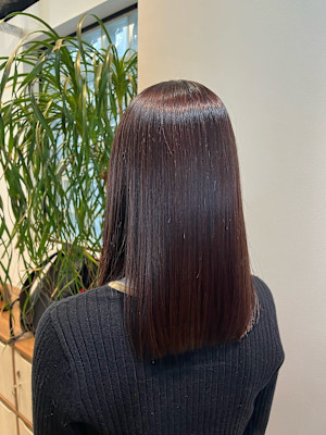 酸性ストレート／ラベンダーカラー