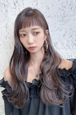★BERRYカール姫カットシアーカラー地毛風カラー韓国風小顔