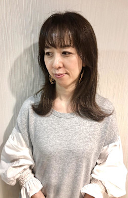 脱白髪染め【オシャレカラーで白髪ぼかし】