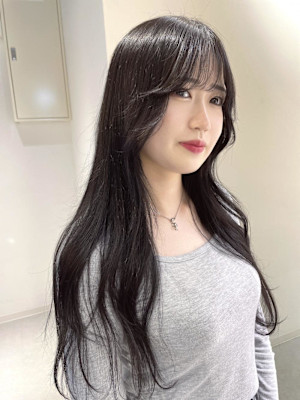 【rizu】#韓国ヘア#顔まわりカット#レイヤーカット
